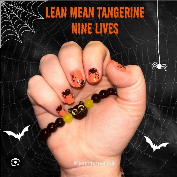 *Retired* Color Street: Nine Lives | Black Cat Halloween Clear Overlay Glitter - Picture 10 of 16